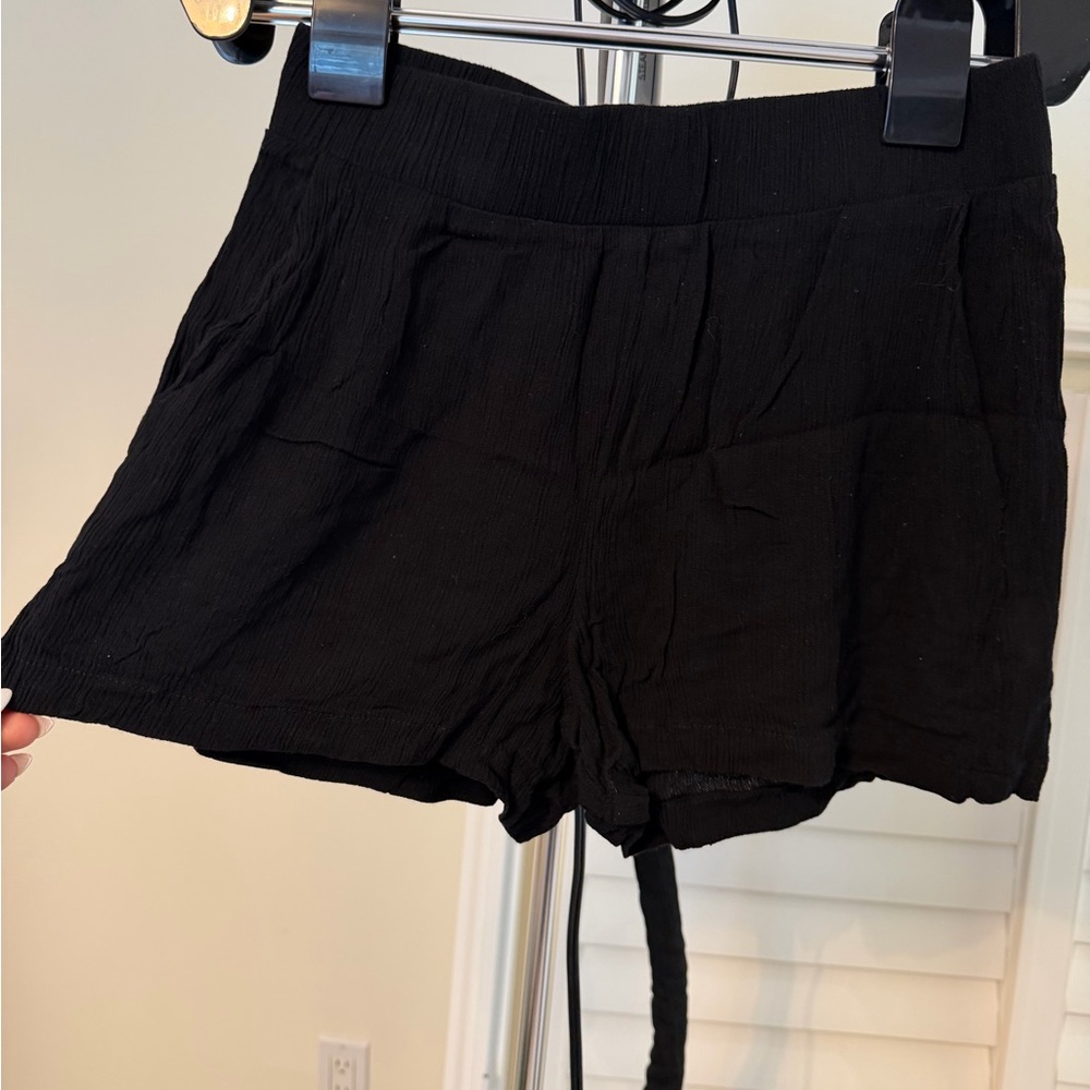 Abound High Waist Black Women's Shorts